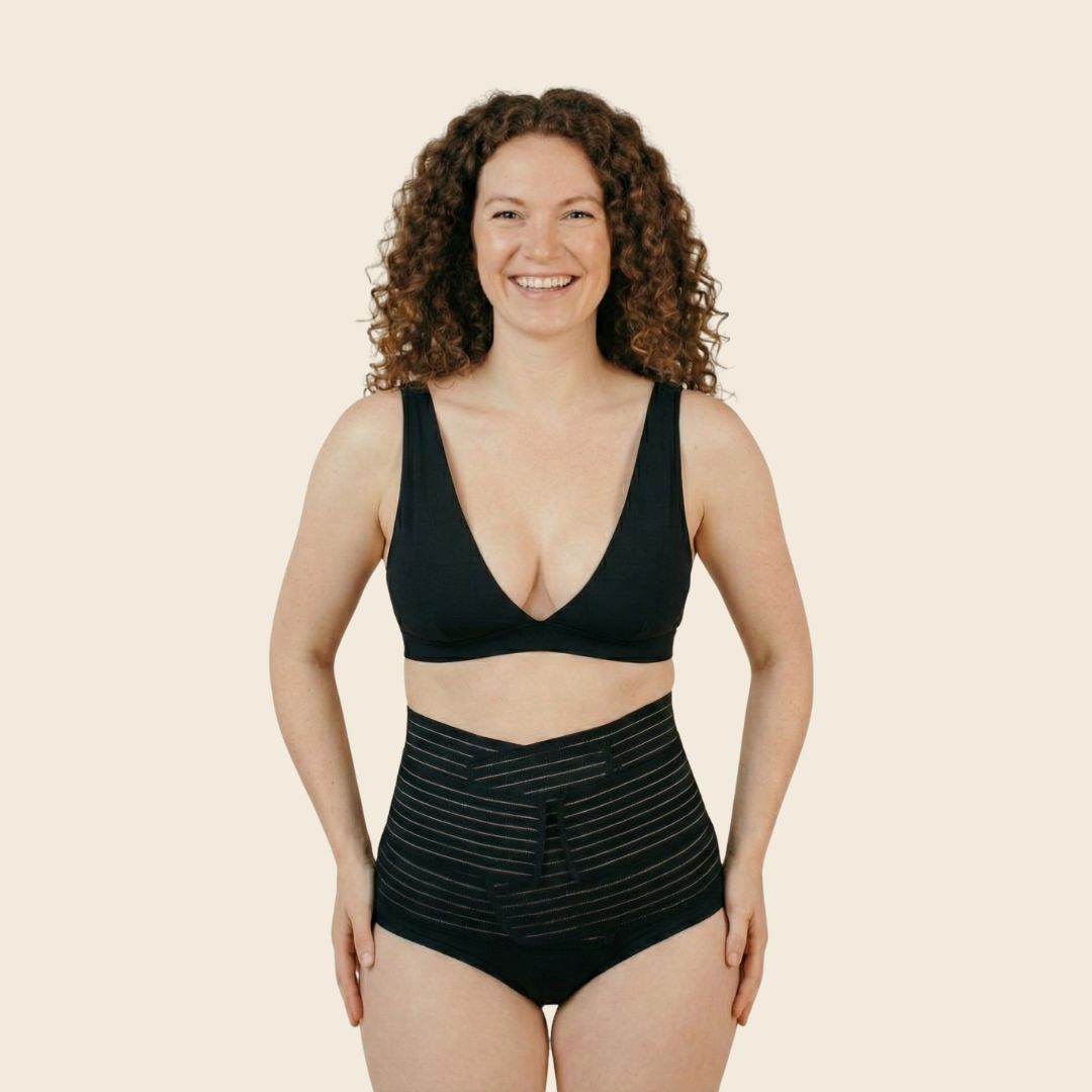 how long to wear postpartum belly band after c section - Belly Band