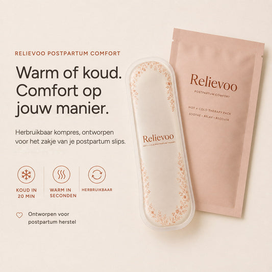 Relievoo perineal therapy pack and pouch: cold in about 20 minutes, warm in seconds, reusable rvpumpen rvhasar